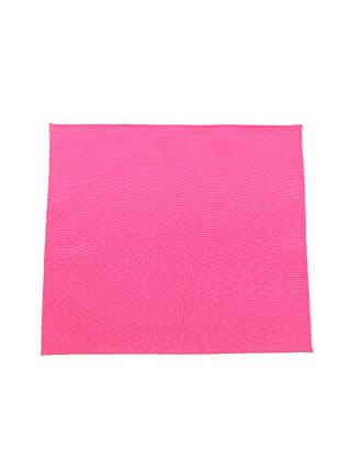 Нагрудный платок розовый однотонный из полиэстера